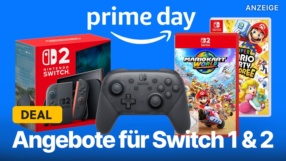 Der Amazon Prime Day 2025 könnte eine ganze Menge Sonderangebote für die Nintendo Switch und sogar für die neue Switch 2 bieten.