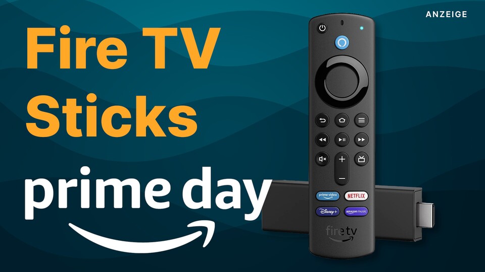 Den Amazon Fire TV Stick gibt es zum Prime Day in allen aktuellen Versionen sehr günstig im Angebot.