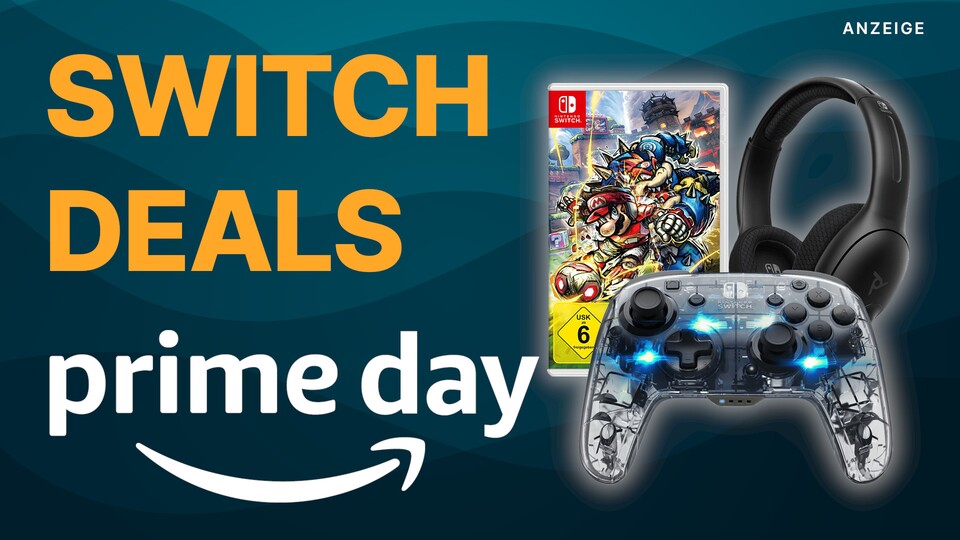 Auch für die Nintendo Switch gibt es am Amazon Prime Day einige interessante Angebote.