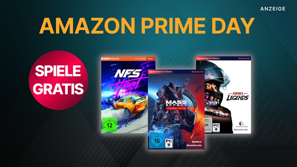Für Prime-Mitglieder soll es zum Amazon Prime Days 2022 stolze 31 PC-Spiele kostenlos geben, darunter auch ein paar große Titel.