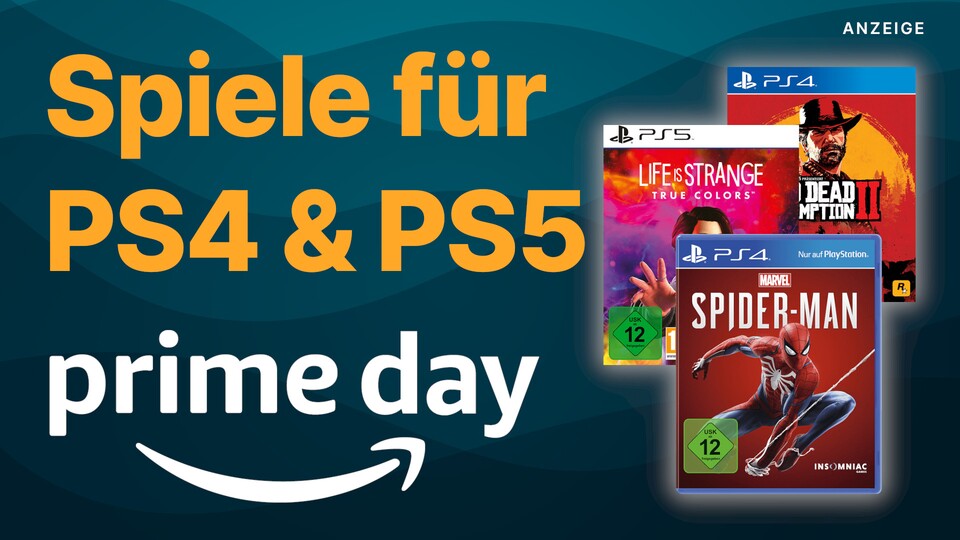 Zum Prime Day gibt es bei Amazon so einige Spiele für PS4 und PS5 günstig im Angebot.