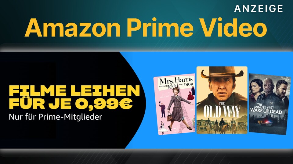 Bei Amazon Prime Video können Mitglieder bis Sonntag wieder günstig aktuelle Filme leihen.