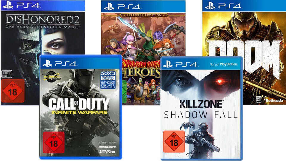 Ein paar der PS4-Spiele, die es auf Amazon gerade für weniger als 10€ gibt, sind schon einige Jahre alt. Zum derzeitigen Preis lohnen sie sich trotzdem, falls man sie bisher verpasst hat.