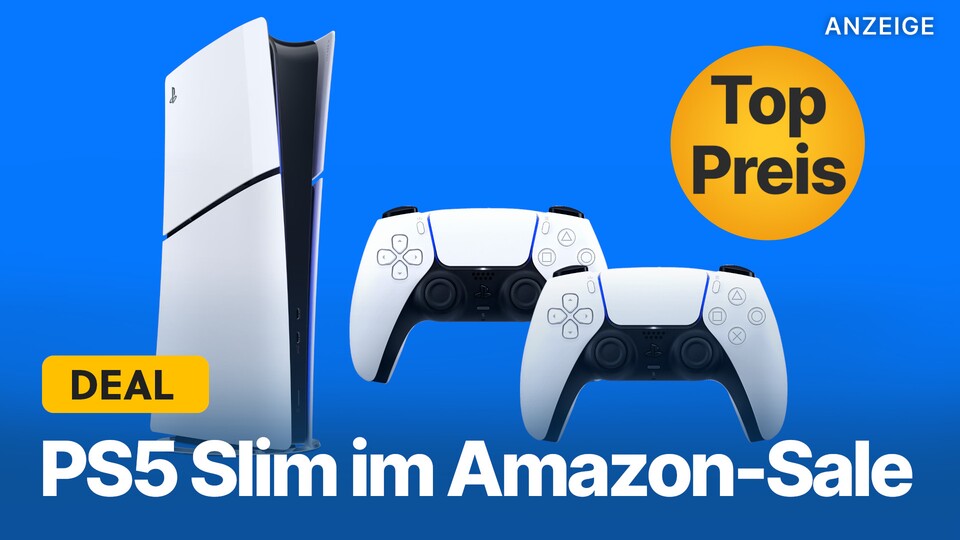 Drei Wochen vor dem zweiten Prime Day gibts die PS5 bei Amazon bereits günstiger.