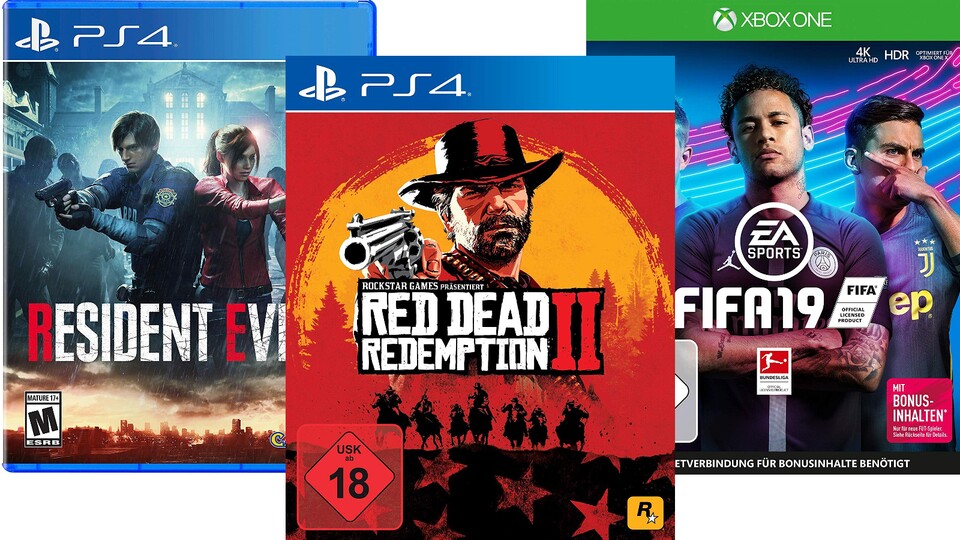 Red Dead Redemption 2 gibt es bei Amazon gerade so günstig wie nie, aber auch für andere Konsolenspiele gibt es gute Deals.