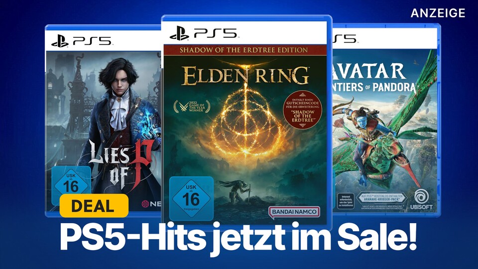 Bei Amazon könnt ihr gerade einige PS5-Hits günstig im Angebot abstauben. Wir haben euch die besten Spiele herausgesucht.