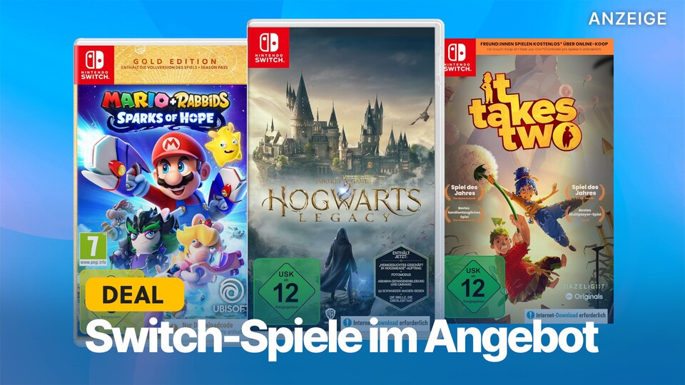 Die Amazon Frühlingsangebote bringen eine Menge günstiger Switch-Spiele. Wir haben euch die Top-Deals herausgesucht.