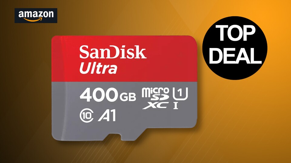 Mit der SanDisk Ultra könnt ihr euch jetzt bei Amazon günstig Speicherplatz für eure Nintendo Switch holen.