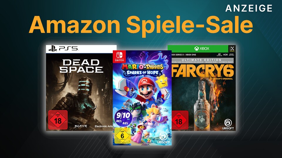 Bei Amazon gibt es zu Ostern einige Spiele für PS5, PS4, Xbox und Switch günstiger.