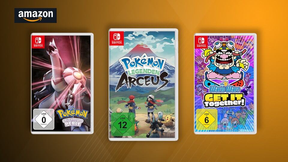 Bei Amazon gibt es gerade ein paar exklusive Switch-Spiele im Angebot, darunter Pokémon-Legenden Arceus.