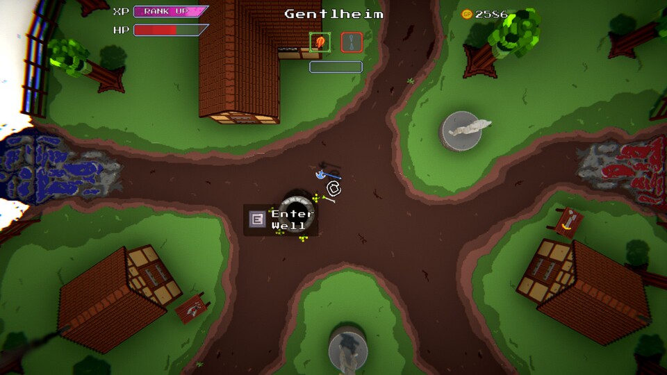 Das unter anderem von Zelda inspirierte Ampersat setzt auf einen Gameplay-Mix aus Dungeon-Crawler und Puzzle-Elementen.