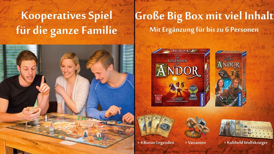 Ich habe mir damals nur das Grundspiel geholt und rate euch: Macht nicht denselben Fehler und gönnt euch direkt die Big Box mit den coolen Erweiterungen!