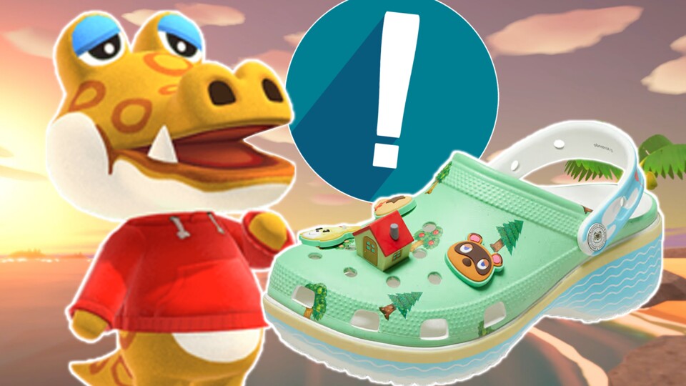 Es gibt bald offizielle Animal Crossing-Crocs.