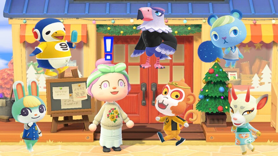 Animal Crossing: New Horizons bekommt mit Update 2.0 neue Bewohner.