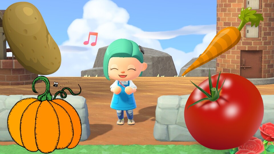 Farming und anbaubares Gemüse bald in Animal Crossing? GamePro-Volontär Basti hofft es!