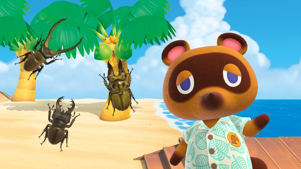 Animal Crossing: New Horizons hat nach einem Update mit Bugs zu kämpfen.