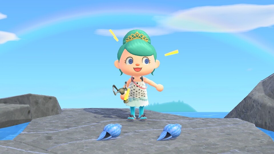 Die neuen Sommermuscheln sind jetzt in Animal Crossing da.