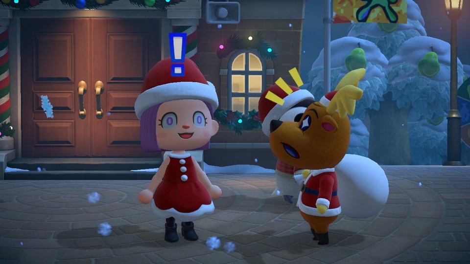 Nur heute findet der Spielzeugtag in Animal Crossing statt.