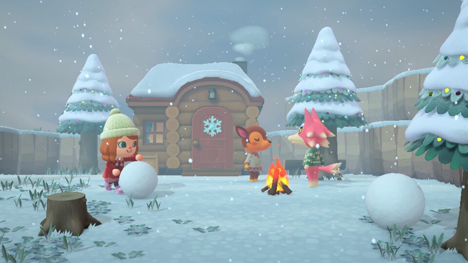 Unterschiedliche Jahreszeiten in Animal Crossing bringen unterschiedliche Items mit sich.