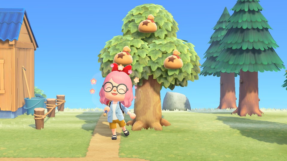 Bei Animal Crossing kann sogar das Geld an Bäumen hängen, wenn ihr es richtig macht.