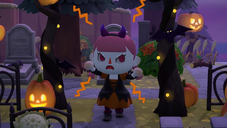 Animal Crossing: New Horizons - Trailer zeigt, was im Halloween-Update steckt