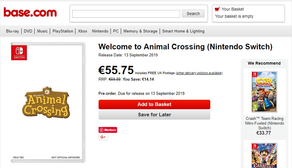 Der Titel &quot;Welcome to Animal Crossing&quot; tauchte bereits im ersten Trailer auf.
