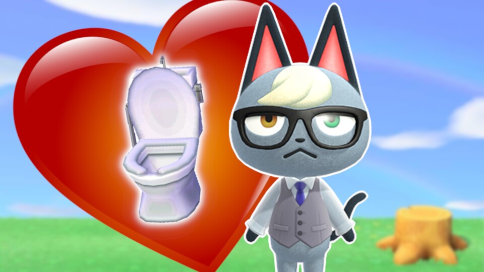 Eine neue Toilette kann schon etwas Schönes sein. Das finden auch eure Nachbar*innen in Animal Crossing.