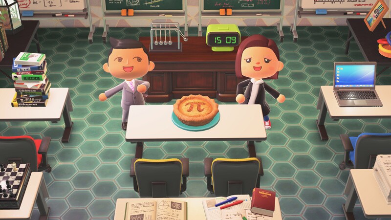 In Animal Crossing wird bald auch der Pi-Tag gefeiert.