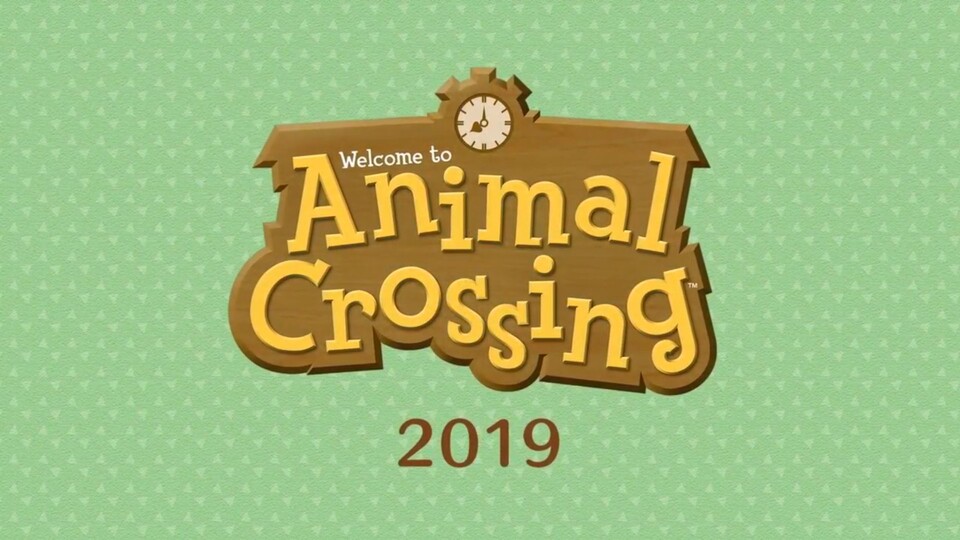 Animal Crossing für Nintendo Switch kommt 2019.