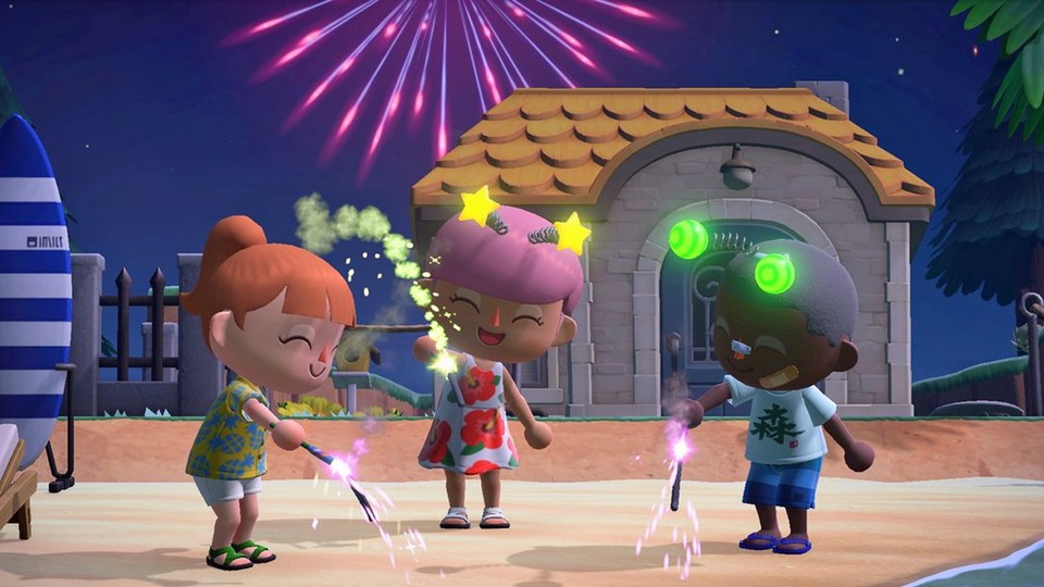 In Animal Crossing startet bald wieder die Feuerwerks-Saison.