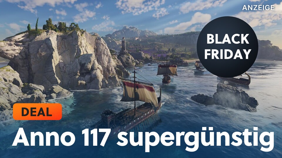 Anno 117 kam doch erst vor kurzem raus?! Ganz richtig, dennoch ist es jetzt beim Amazon Black Friday extrem reduziert im Angebot!