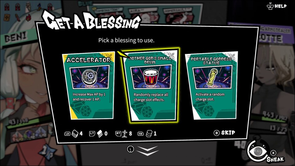 Mit Karten könnt ihr eure Edelsteine und euer Deck modifizieren. (© koeda)