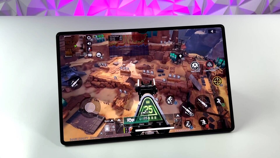 Das Video von ETA Prime zeigt sehr gut, wie schick Apex Legends Mobile auf dem Tablet aussehen kann.