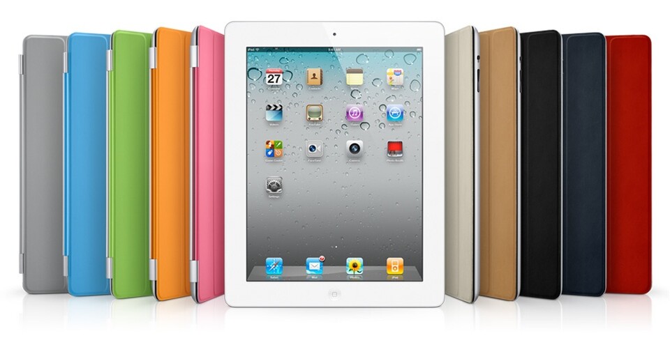 Für noch mehr Farbe beim iPad 2 sorgen die neuen Smart Cover.