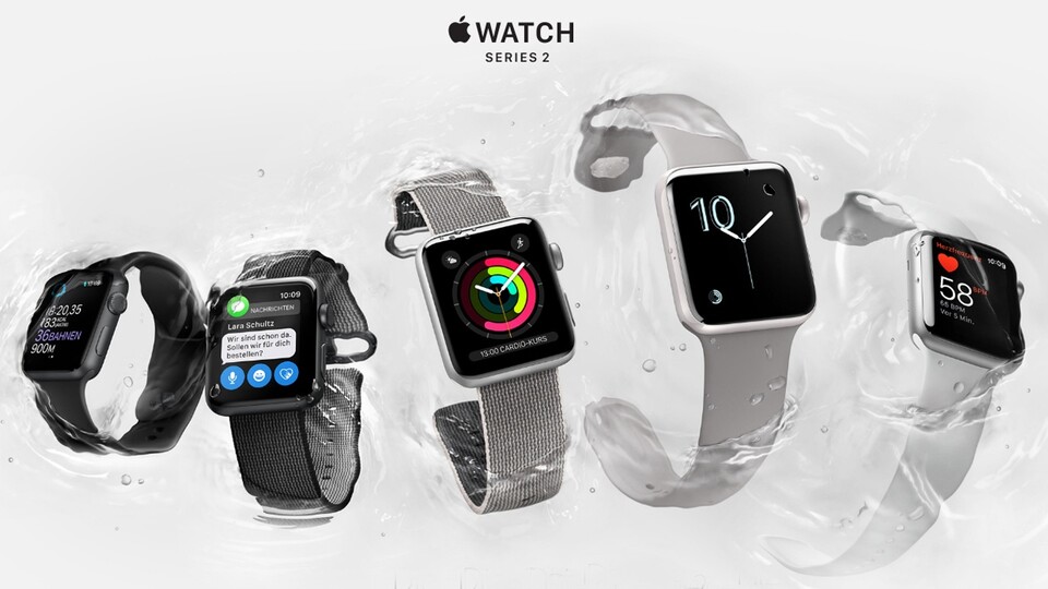 Gleiches Design mit Verbesserungen im Inneren: Die Apple Watch Series 2.