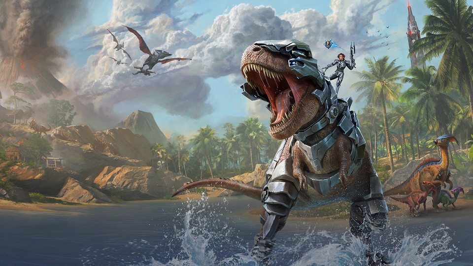 Ark Survival Ascended: Gameplay-Trailer zum Remake des Dino-Survival-Spiels