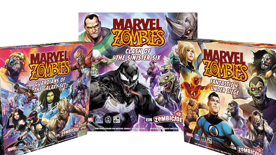 Zombie Thanos oder Zombie-Dr.-Doom – die stärksten Bösewichte aus dem Marvel-Universum sind plötzlich ganz schön hungrig.