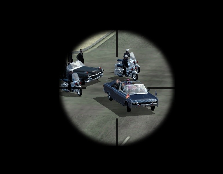 In der diskussionswürdigen Attentats-Simulation JFK: Reloaded wird der Mord an US-Präsident Kennedy nachgespielt.
