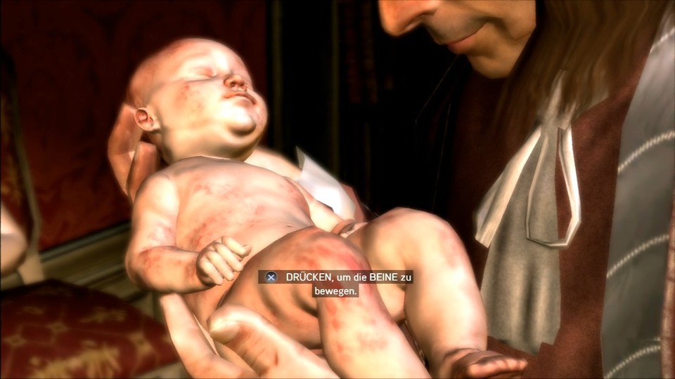 Assassin's Creed 2: Ihr begegnet Ezio zum ersten Mal in einer sehr frühen Lebensphase.
