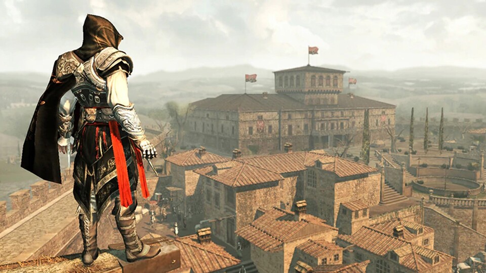 Inzwischen sieht die Grafik von Assassins Creed 2 wirklich nicht mehr schick aus. Aber das Gefühl von damals – daran erinnere ich mich beim Anblick heute noch!