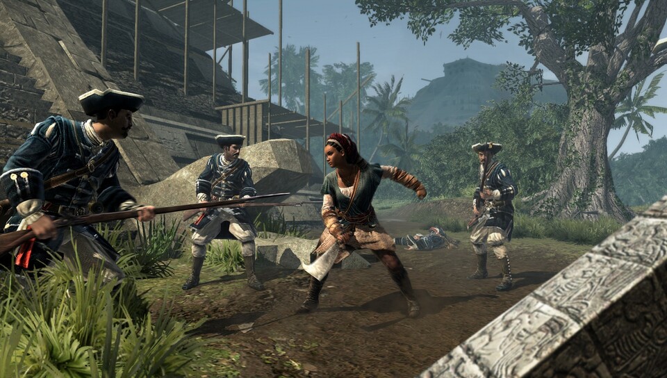 Assassin's Creed 3 und Assassin's Creed 3: Liberation bieten Cross-Content.