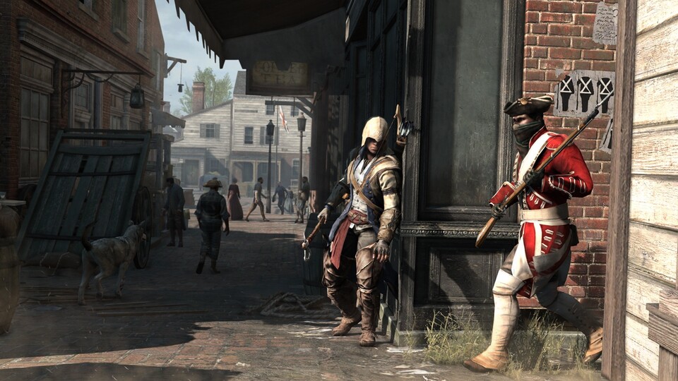 Assassin's Creed 3: Soll auf der Wii U dank der Karte auf dem Gamepad noch besser sein.