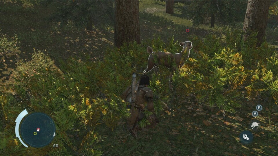 In Assassin's Creed 3 könnt ihr auf die Jagd gehen, um Tiere zu erlegen und zu verkaufen.