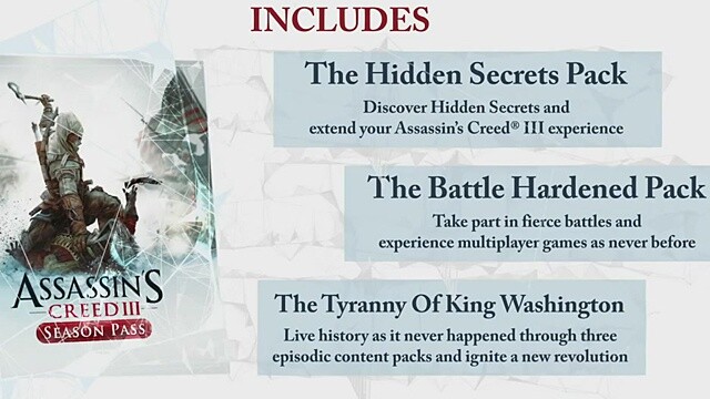 Trailer zum Season-Pass von Assassins Creed 3