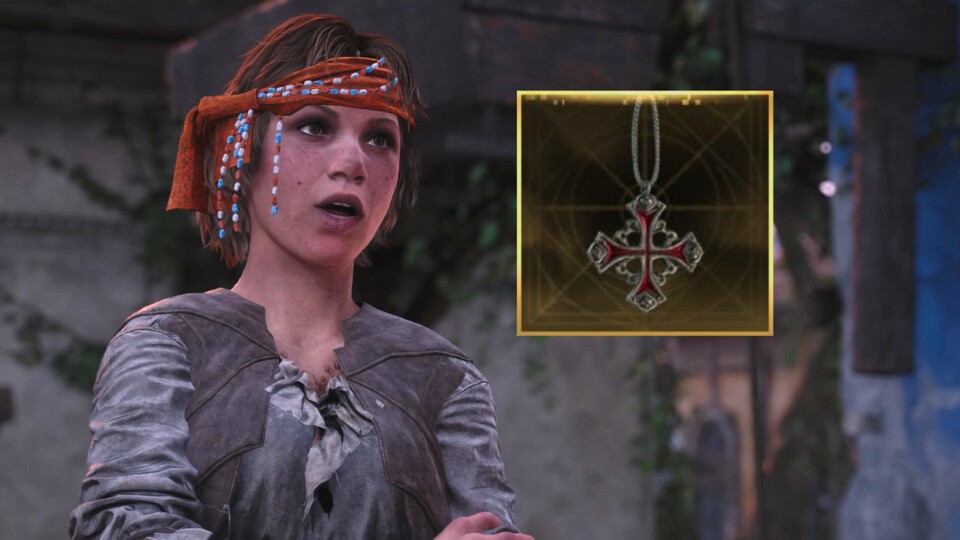 Fangt am besten mit der Mission von Rhona an, um euch das Templerkreuz zu erarbeiten.