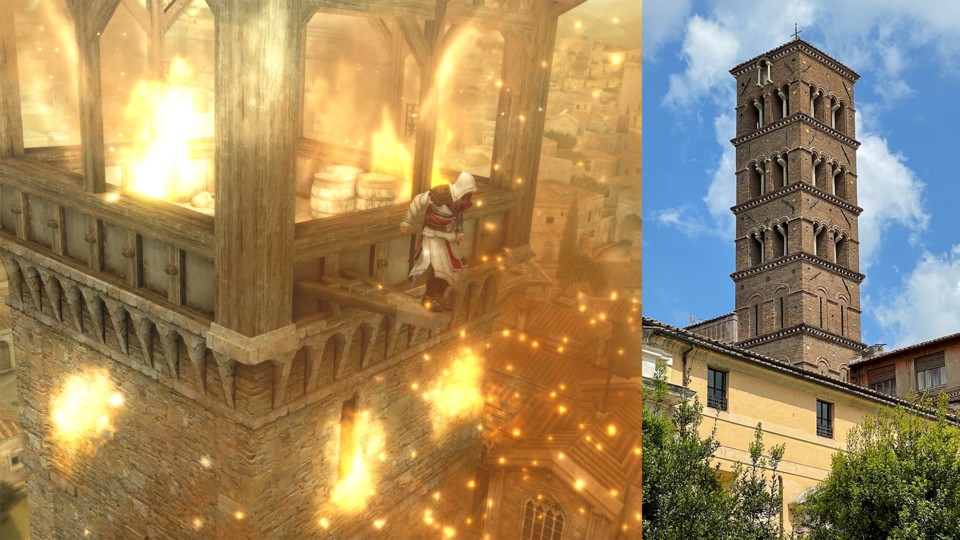 Unlike Ezio, I didn't climb towers to burn, I just took pictures.