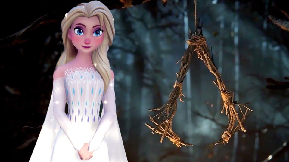 Was haben AC Hexe und Disneys Frozen gemeinsam? Scheinbar eine Hauptfigur namens Elsa, die übernatürliche Kräfte besitzt? Bild: Ubisoft Disney Gameloft