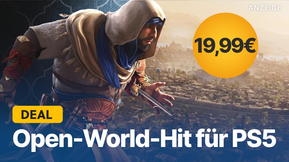 Ab nach Bagdad: Schon für 19,99€ könnt ihr euch jetzt in Assassins Creed Mirage stürzen.