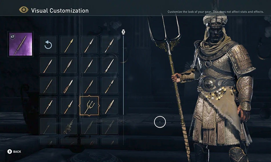 In Assassin's Creed: Odyssey könnt ihr jetzt den Look eurer Ausrüstung anpassen.