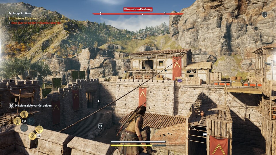 In Assassin's Creed: Odyssey wollen Abertausende Lager befreit werden, spannend ist das auf Dauer nicht gerade.